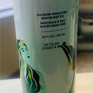 NEW - Starbucks Insulated (Metal) Water Bottle with Starbucks Mermaid